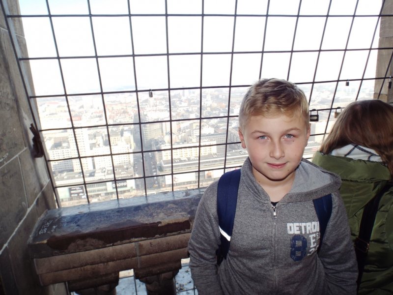 Wycieczka kl 4-6 do PKiN w Warszawie